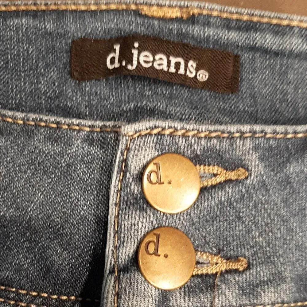 D. JEANS Denim Bermuda Shorts